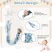 Symbolife Boho Pacifier Clip - Handmade Braided Cotton Holder Leash for Boys and Girls | Unisex Baby Shower & Birthday Gift - Buy Online on SooperMarket.com