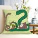 YYHHAOFA Sunflower Seeds Earthworm Snake Picture Universal Pillowcase for All Seasons 12"x12" : Soft and Comfortable Suitable for car Sofa Black 12" x 12" - Buy Online on SooperMarket.com