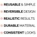 Brows by Bossy True-To-You 9 Pack Eyebrow Stencils Kit - Reusable Brow Shaping & Filling - Buy Online on SooperMarket.com