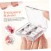 Gogogmee 6 Pcs Eye Shadow Empty Boxes Clear Eyeshadow Pans Eyeshadow Palette Transparent - Buy Online on SooperMarket.com