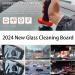 Louisx Glass Cleaning Board Glass Coating For Windshield Wemas Glass Cleaning Board Improves Clarity And Visibility For Enhancing The Visual Effects Of Automotive Windshields (2pcs) - Buy Online on SooperMarket.com