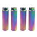 Mantain 4 Pcs Bike Pegs Aluminum Alloy Bicycle Foot Pegs Dazzle Color Surface Anti-Skid Fit 3/8 inch Axles (100 x 28cm)