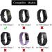 Hook and Loop Ankle Band for Compatible with Fitbit Charge 5 Fitness Tracker  Sport Ankle Band for Men and Women Medium Black - Buy Online on SooperMarket.com