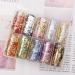 SUMAJU 10 Rolls Gold Silver Nail Foils Mesh Sticker Tape for DIY Nail Art Decorations - Buy Online on SooperMarket.com