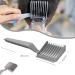 2 Pcs Blend Fade Comb Set | Anti-static Heat Resistant Barber Combs for Fades | Hair Salon & Styling Tools (Black/Grey) - Buy Online on SooperMarket.com