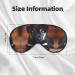 Puppies Dog Print Double-Sided Eye Mask | Soft Light Blocking Sleep Enhancer | International Shipping Available - Buy Online on SooperMarket.com