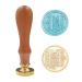 Classic Various Alphabet Sealing Wax Seal Stamp  Brass Head Wooden Handle Letter Stamps for Card/Envelope/Gift - (Stamp  Letter H) Stamp Letter H