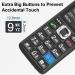 Easyfone T200 GSM Senior Cell Phone - 1.8 inch Large Button Mobile with SOS & Charging Station | No Contract Black 2G - Buy Online on SooperMarket.com