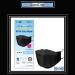 Premium 3D KF94 Face Masks - Pack of 20 (10 Black 10 White) - Made in Korea Disposable Protective Dust Masks - Buy Online on SooperMarket.com
