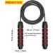 Adjustable Tangle-Free Jump Rope Set | Rapid Speed Cable Skipping for Men, Women, and Kids - 2 Pack - Buy Online on SooperMarket.com