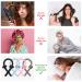 Leopard No Heat Curlers - Overnight Heatless Curls for Long Hair - Silk DIY Hair Styling Tools Kit - Buy Online on SooperMarket.com