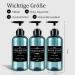 3 Pack - 500ml Empty Pumping Bags | Blue Shampoo Bottle Pump Dispenser | Ideal for Shower & Body Soap - Buy Online on SooperMarket.com