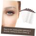 FOYTOKI 6pcs Eyebrow Stickers Brown Fake Eyebrows Makeup Eyebrow Transfer Black Eyebrow Water Transfer Paper 5.8X1X0.1CM Brown - Buy Online on SooperMarket.com