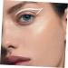 FOYTOKI 5pcs White Lying Silkworm Pen Eye Makeup Pencils White Eyeliner Liquid Pencil Eyeshadow Stick Abs - Buy Online on SooperMarket.com