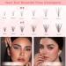 Glowing Win Cluster Individual Lashes - 120 PCs DIY Natural Eyelash Extensions (0.07D + 20D Mix 8-14mm) - Perfect for Home Use - Buy Online on SooperMarket.com