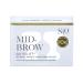 SiO Beauty Mid-Brow Forehead Anti-Wrinkle Patch - Rapid Overnight Reusable Silicone Patch to Reduce Furrows  Expression Lines  and the 11s