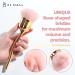 BS-MALL Powder Brush Set - Rose Flower Shape Foundation & Eye Makeup Tools for Flawless Application | International Shipping Available - Buy Online on SooperMarket.com