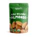Organic Almonds, 1 Pound Non-GMO, Whole, Raw, No Shell, Unpasteurized, Unsalted, Vegan, Kosher, Bulk. Keto Snack. Good Source of Vitamin E, Protein. Great for Almond Milk, Nut Butter, and Desserts. 1 Pound (Pack of 1)
