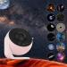 Planetarium Sternen sky Projector Cluhertvy Projector Lamp Sternen Home with 12 films starry sky night projector lamp moon night light for children adult ceiling bedroom party