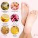 5-Pack Peach Foot Mask for Soft Callus and Dead Skin Removal - Exfoliating Socks for Dry Rough Heels Treatment - Natural Beauty Feet Mask - Buy Online on SooperMarket.com