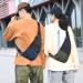 Peicees Sling Bag | Shoulder Backpack with Multiple Pockets for Outdoor Activities | Black - Buy Online on SooperMarket.com
