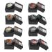 Glitter Gel Nail Polish Solid Gel Nail Polish Sparkly Gel Nail Polish 8 Colors Nail Sand Shell Gel Polish Soak Off UV Gel Polish Set for Home Nail Tech DIY Nail Art