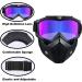 Anti-Fog Full Face Paintball Mask for Motorcycle, Cycling, Skiing - Colorful - Buy Online on SooperMarket.com