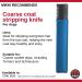 Mikki Dog Puppy Grooming Stripping Knife | Handheld Stripping Blade Tool for Coarse Hair Coats - Blue - Buy Online on SooperMarket.com