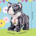 Marsjoy Interactive Robot Cat Plush Toy - Gray Pattern, Electronic Pet for Girls, Kids - 12 inches - Buy Online on SooperMarket.com
