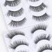 Dyafin 3D Eyelash Set - 8 Pairs of Natural Reusable Handmade Fake Lashes | Lightweight & Comfortable - Buy Online on SooperMarket.com