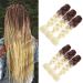 Art Hair 24 Kanecalon Braids Extensions - 6 Pieces Brown Blonde for Box Braids & Twists | International Shipping - Buy Online on SooperMarket.com