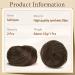 Sofeiyan 2PCS Mini Claw Clip Cat Ears Hair Bun Extension - Darkest Brown & Light Auburn Mixed - Buy Online on SooperMarket.com