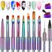Lanlousy Double-Point Drill Pen Nail Art Acrylic UV Gel Extension Builder Flower Painting Pen Manicure Tool 9 9# - Buy Online on SooperMarket.com