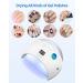 Buy SUNUV SUN6 UV LED Nail Lamp for Gel Polish - Automatic Sensor & Fast Drying - International Shipping Available - Buy Online on SooperMarket.com