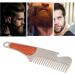 Stainless Steel Hair & Beard Comb - Multipurpose Sandalwood Pocket Moustache Comb for Grooming - Buy Online on SooperMarket.com