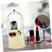 PRETYZOOM Makeup Brush Cosmetic Brush Holders Eyeliners Makeup Holder Brush Case To Rotate Dressing Table - Buy Online on SooperMarket.com