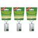 Coghlan's Zipper Pull Thermometer/Compass & (3-Pack)