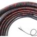 8' 16 Plait Kangaroo Hide Leather Bullwhip for Equestrian Use - Indiana Jones Style - Buy Online on SooperMarket.com