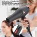 Hot Cold Wind Hair Dryer 2000W Hair Dryer Blower Hot Cold Wind Hair Dryer for Hair Styling with 2 Nozzle(US Plug 110V) - Buy Online on SooperMarket.com