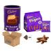 Hot Chocolate Cocoa Powder 500G + Fingers Mini Chocolate Biscuits 6 Pack Multipack 115.8g Boxed Treatz
