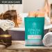 Epsom Bath Salt 35 Oz with Peppermint Essential Oil | 100% Pure Magnesium Sulphate Crystals for Skin Care & Relaxation - International Shipping - Buy Online on SooperMarket.com
