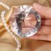 Glass Crystal Diamond Nail Art Display Tool Nail Art Display Photography Decoration 2 Colors(White) - Buy Online on SooperMarket.com