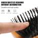 olelo Natural Wooden Paddle Hair Brush - Eco-Friendly Beech Scalp Massage Brush for Thick, Curly, Thin, Long, Short, Wet or Dry Hair - Square Black - Women, Men, Kids - 1 Count - Buy Online on SooperMarket.com