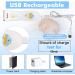 Bimirth Baby Children Hair Clippers | Cordless & Quiet with Safe Ceramic Blade | USB Rechargeable & Waterproof | 3 Guide Combs | White - S12 - Buy Online on SooperMarket.com