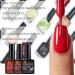 Red Gel Nail Polish Set Burgundy Dark Red Black Nail Varnish Sets Rose Red Autumn UV/LED Nail Lamp Soak off Nail Art Manicure Gel Nail Polish Kit for Salon DIY at Home - Buy Online on SooperMarket.com