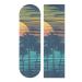 Biekaya Beach Palm Trees Skateboard Grip Tape Sheet Bubble Free Skateboard Griptape 33"x9" Anti-Skid Sandpaper Longboard Grip Tape Easy Apply Sticky Skateboard Grip Tapes