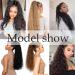 prinfantasy Highlights Ponytail Extension Ponytail Hair Extensions for Women Curly Wave Synthetic Clip in HairpieceLong Curly Wrap around Ponytail Extensions Synthetic Hairpiece GBMW051 GBMW051 22 inch - Buy Online on SooperMarket.com