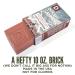 Duke Cannon Supply Co. Big Ass Brick of Soap Bar for Men - Leaf + Leather (Amber & Woodsy Scent) 3 Pack, 10 oz Bars - Paraben-Free Masculine Scents for All Skin Types - Buy Online on SooperMarket.com