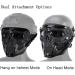 Airsoft Full Face Tactical Paintball Mask - Clear Lens for Halloween, Cosplay & CS Games - Buy Online on SooperMarket.com