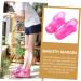 HAPINARY 1 Pair Foot Bath Shoes Foot Soaking Boots Foot Soak Shoes Foot Bath Container Foot Soaking Bath Shoes Foot Bath Bucket Foot Soak Bucket Boots Foot Soaking Shoes Foot Bath Boots 26.3x11cm Rosy - Buy Online on SooperMarket.com